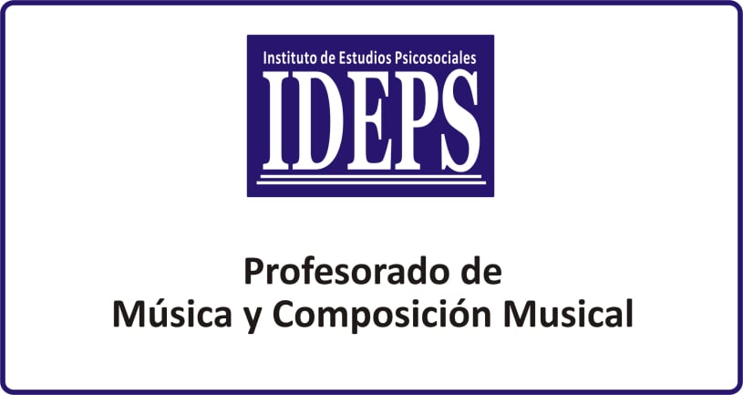 PROFESORADO DE MUSICA, IDEPS ROSARIO, Cursos técnicos, carreras y profesorados a distancia